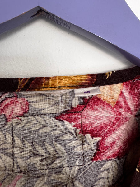 Floral autumn scrub - Size Medium