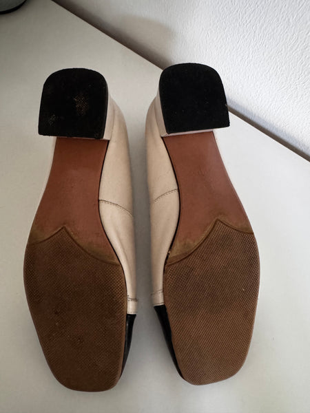 Two tone low heels  - Size 3