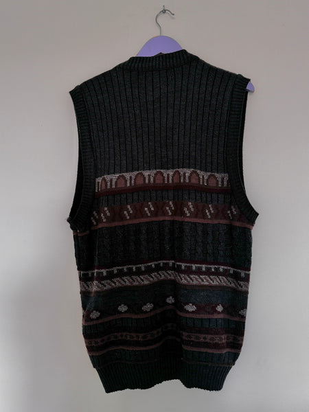 Evergreen grandpa waistcoat - Size XL
