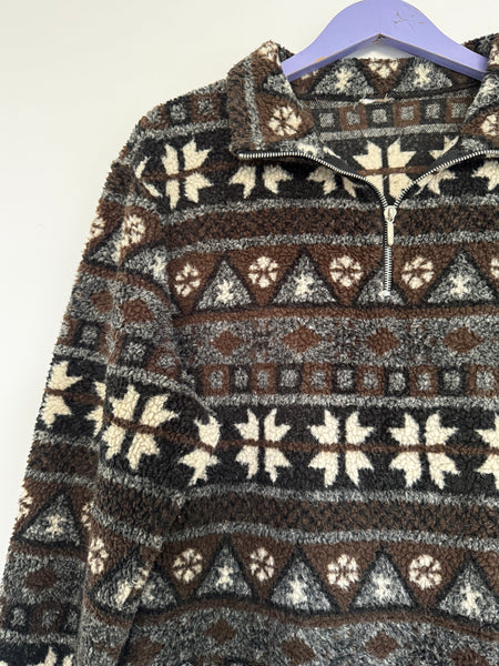 Fluffy oversized sweater - Size XL