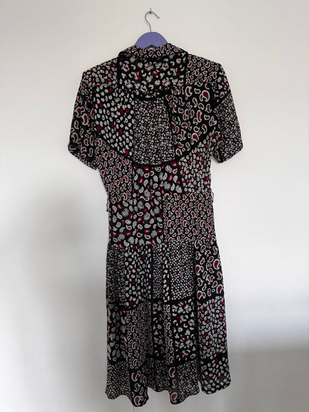 Black vintage dress - Size 36
