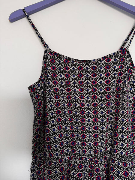 Geometric mini jumpsuit - Size 8