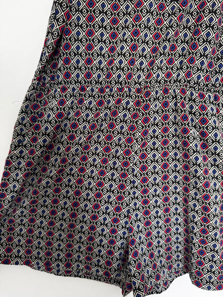 Geometric mini jumpsuit - Size 8