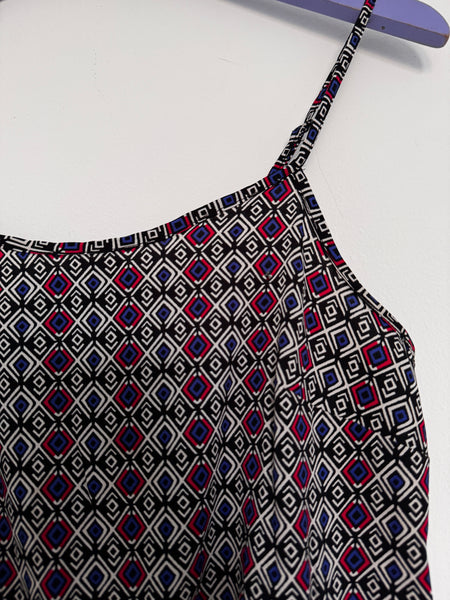 Geometric mini jumpsuit - Size 8