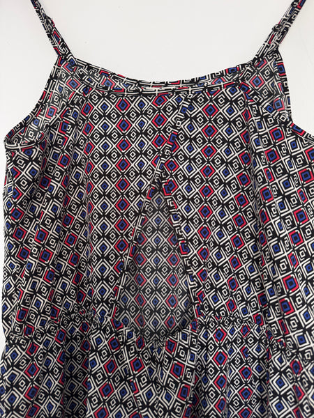 Geometric mini jumpsuit - Size 8