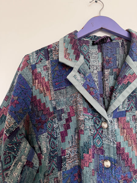 Blue vintage dress - Size 20