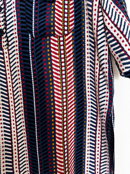 Patterned viscose top - Size Large