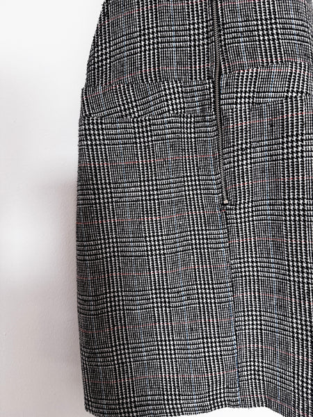 Plaid pinafore mini dress - Size 10