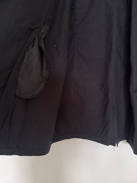Black parka jacket - Size 10