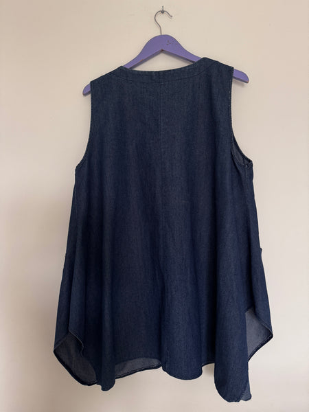 Denim bubble dress - Size XL