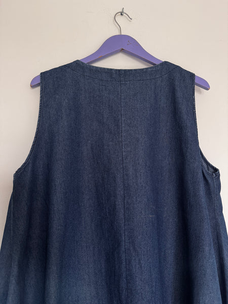Denim bubble dress - Size XL