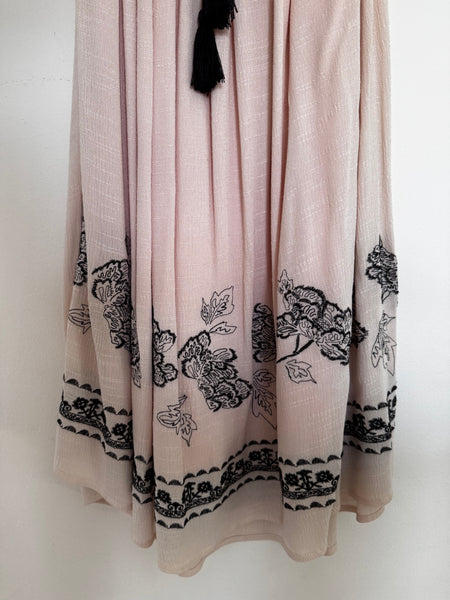 Rosy off-the-shoulder dress - Size Medium