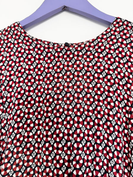 Patterned midi dress - Size M/L