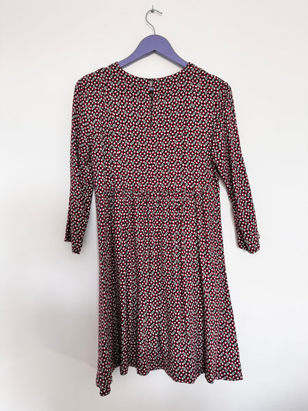 Patterned midi dress - Size M/L