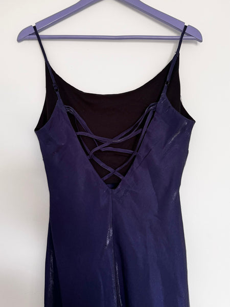 Navy dinner dress - Size 36