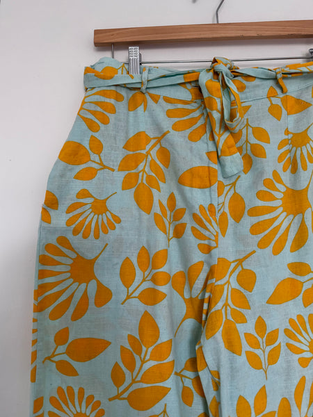 Summer aqua pants - Size XL