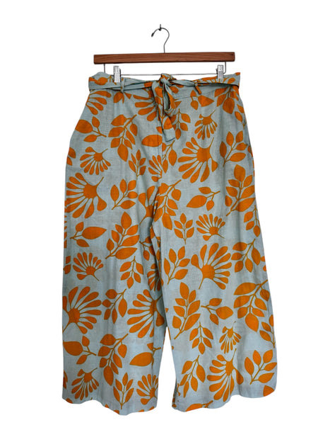 Summer aqua pants - Size XL