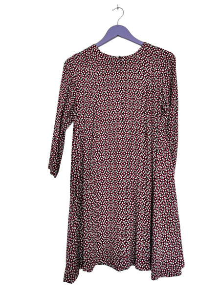 Patterned midi dress - Size M/L