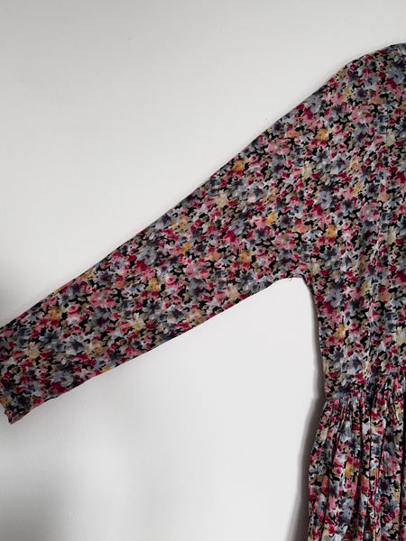 Floral cotton dress - Size Medium