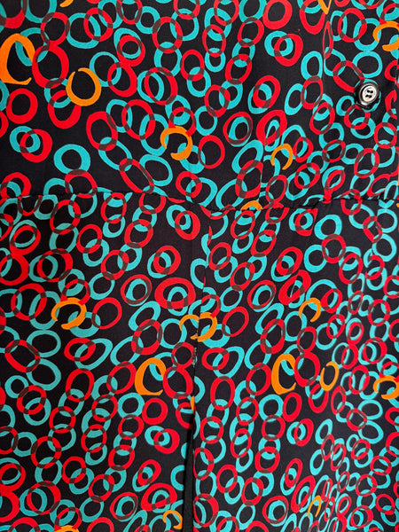 Black vintage dress - Size XL