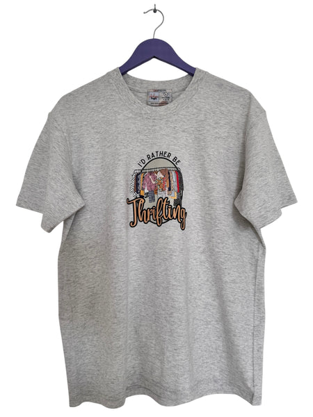 I’d rather be thrifting (grey)