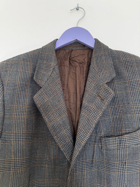 Glen check blazer - Size 14