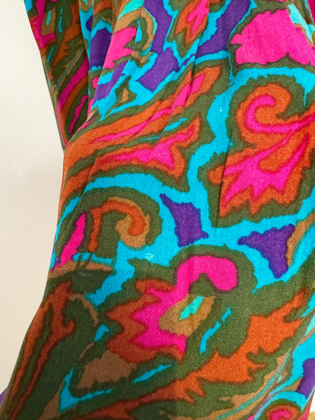 Colour vintage dress - Size Medium