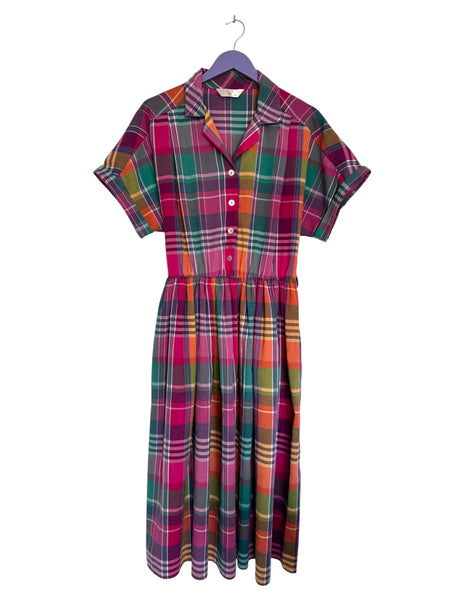 Vintage check dress - Size