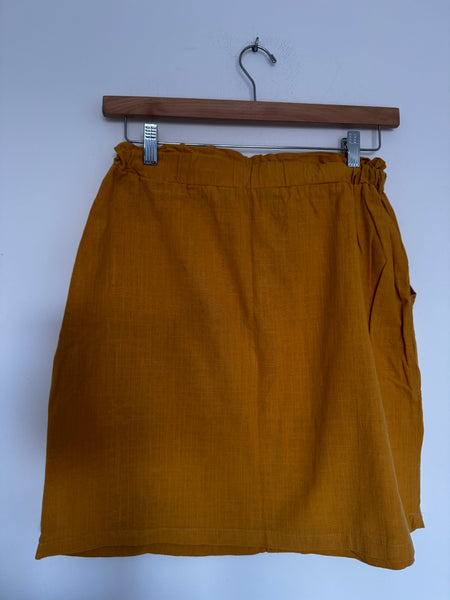 Yellow mustard skirt - Size 34