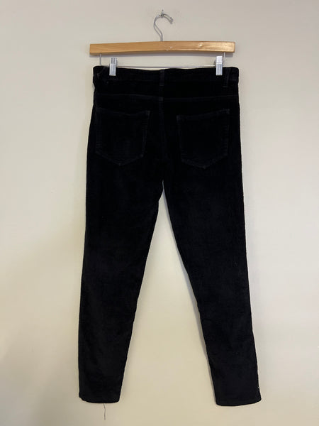 Black corduroy jeans - Size 34