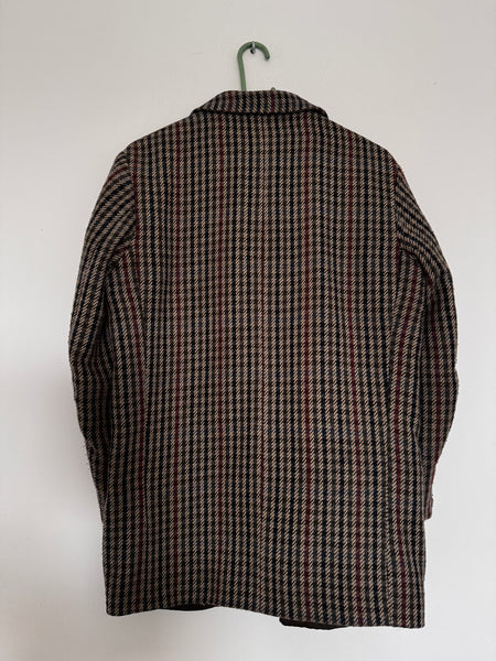 Brown check blazer - Size Medium