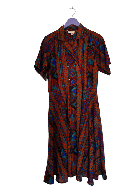 Brown vintage dress - Size 32