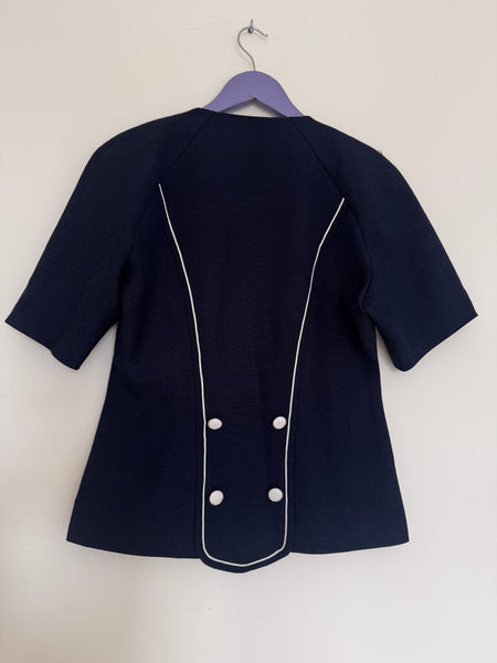 Navy vintage top - Size 32