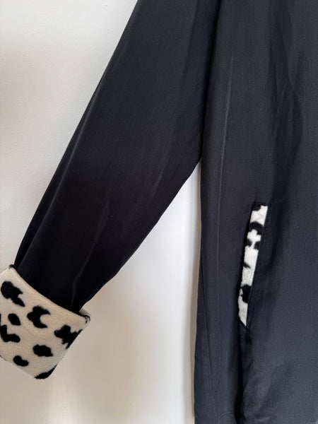 Cow print lightweight blazer - Size S/M