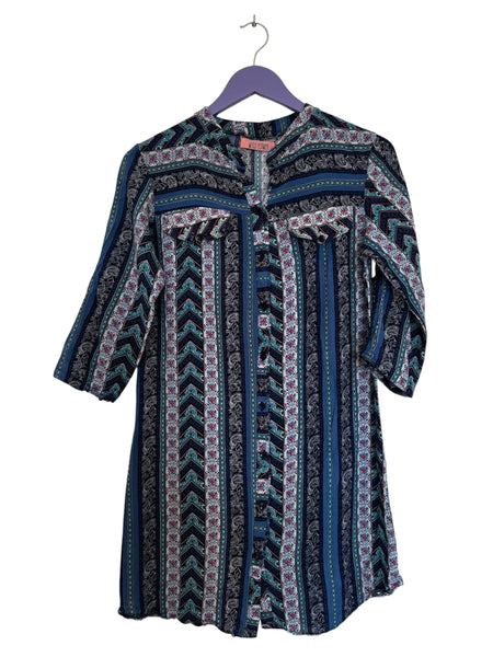 Paisley long top - Size 32 (tight fit)