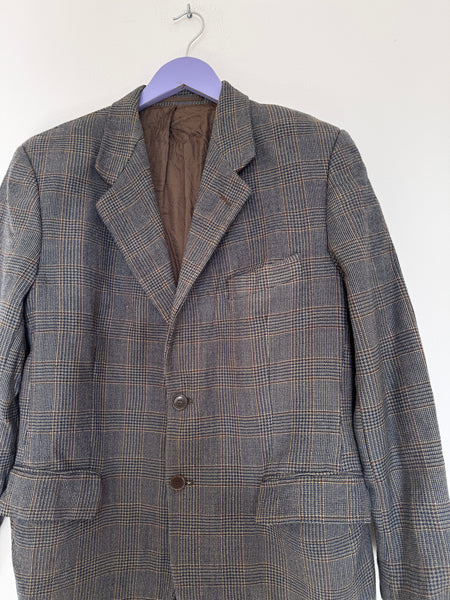 Glen check blazer - Size 14