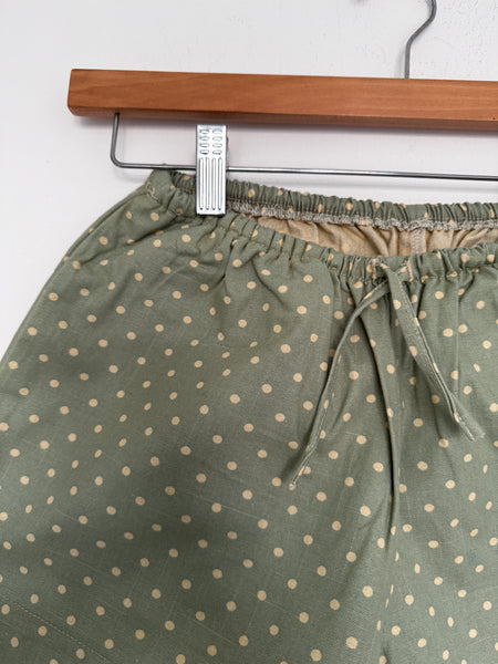 Sage polka shorts - Size 30