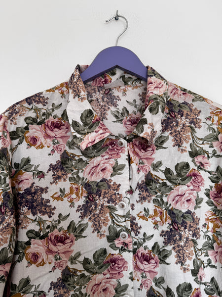 White rose shirt - Size 40