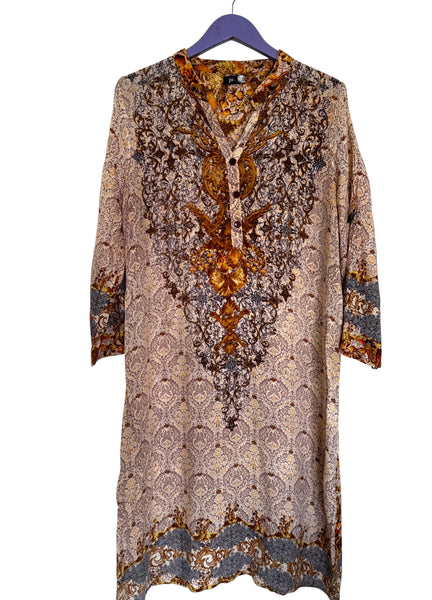 Boho light dress - Size XL