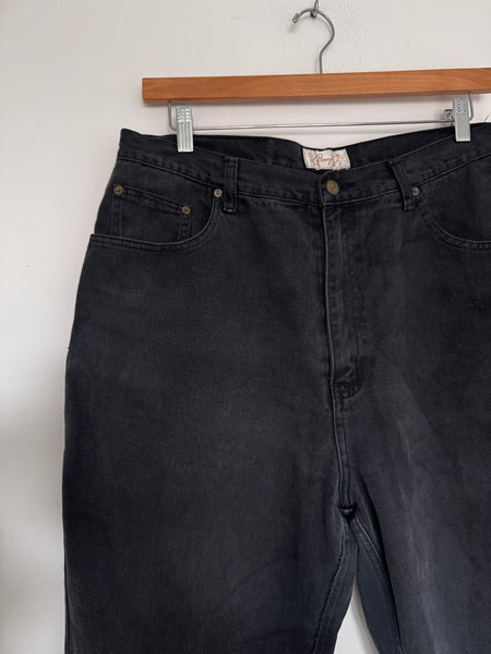 Black mom jeans - Size 18