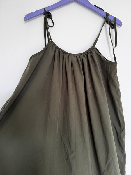 Khaki bubble jump suit - Size S-L