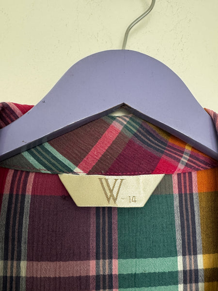 Vintage check dress - Size