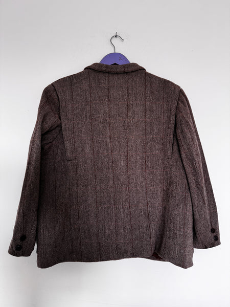Brown tweed jacket - Size 48
