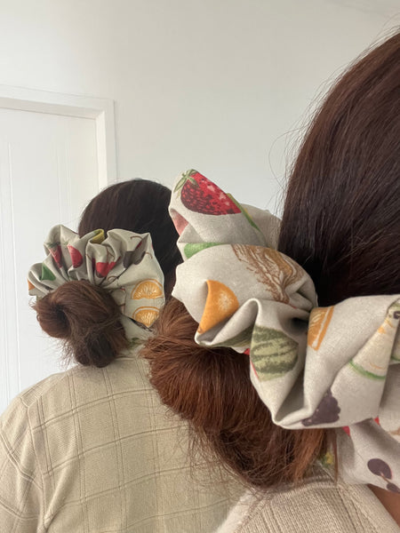 SO®️ Fruity beige giant scrunchie