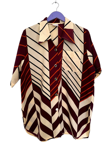 Cream vintage shirt - Size XL