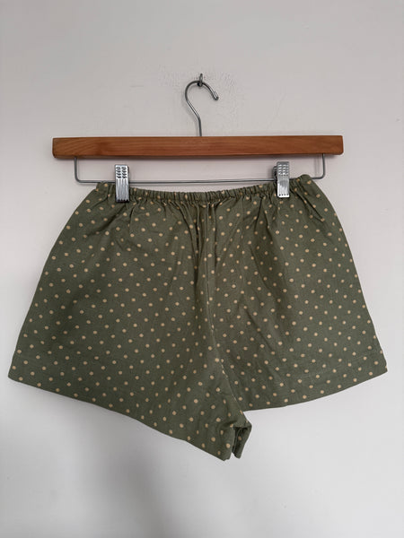 Sage polka shorts - Size 30