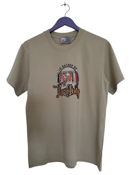 I’d rather be thrifting (sage)