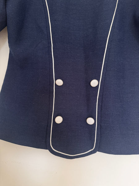 Navy vintage top - Size 32