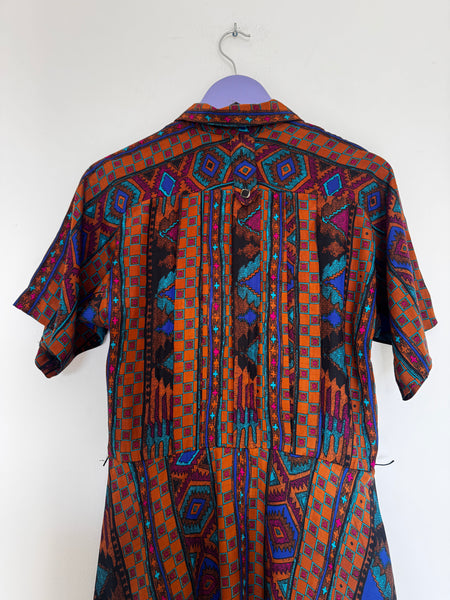Brown vintage dress - Size 32