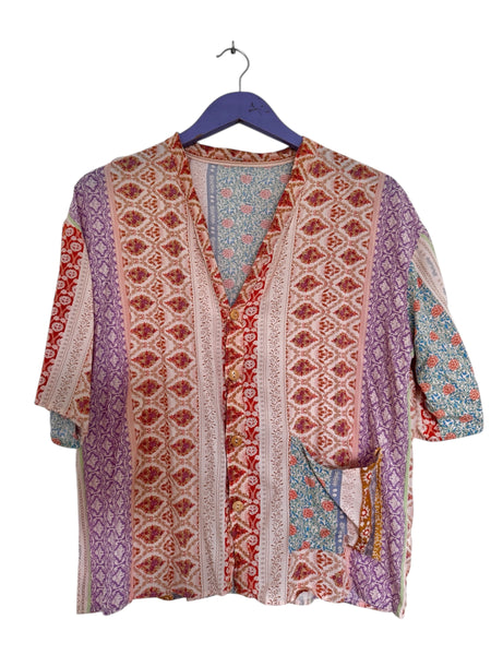 Boho viscose top - Size Large